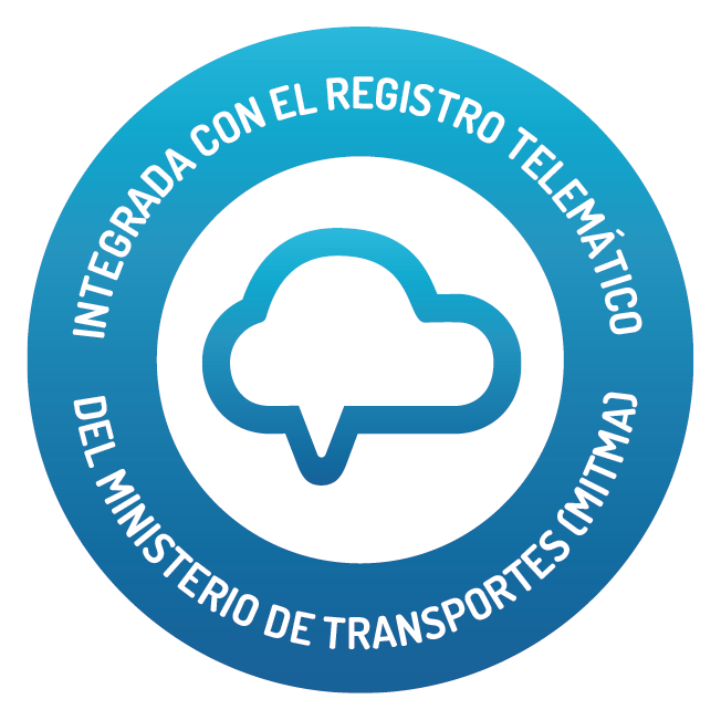 Aplicación integrada con el registro telemático del Ministerio de Transportes, Mmovilidad y Agenda Urbana (RVTC). Antiguo Ministerio de Fomento